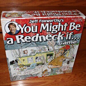 3/$77- new sealed Jeff Foxworthy's You Might Be A Redneck If... Board Game 2006